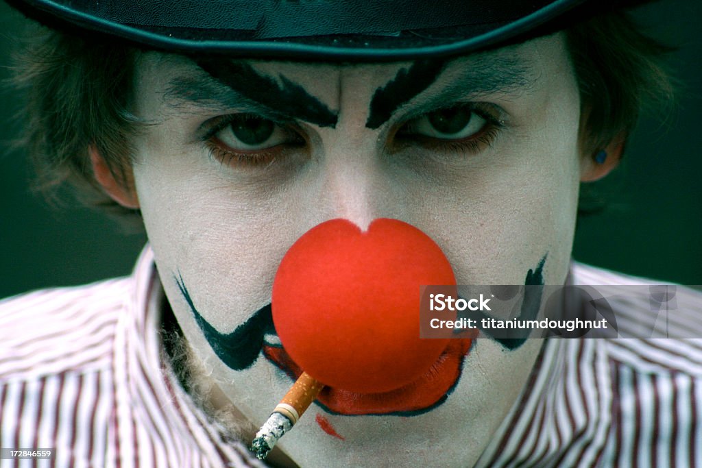 Clown Yeah. He said it. Bizarre Stock Photo