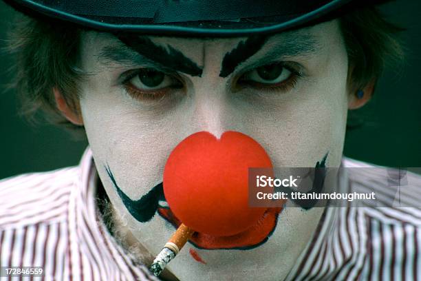 Clown Stock Photo - Download Image Now - Bizarre, Clown, Clown's Nose