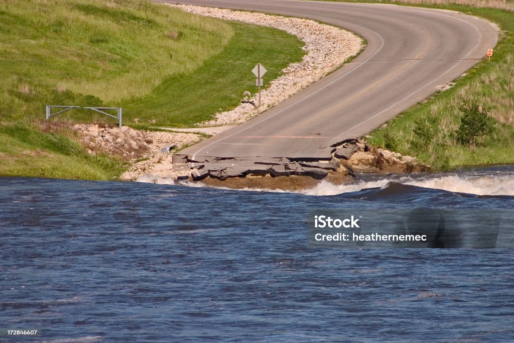 Iowa inondazioni - Foto stock royalty-free di Waterloo - Iowa