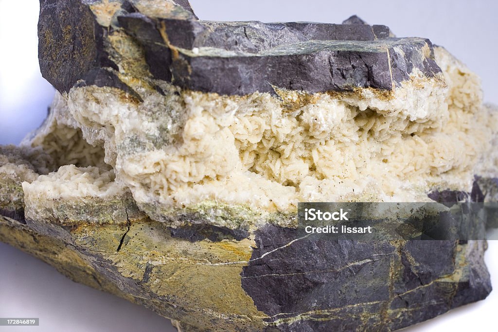 Pedras e minerais-Calcite - Royalty-free Beleza natural Foto de stock