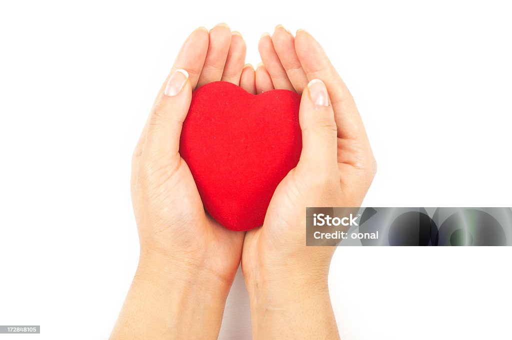 심장 건강을 팜형 손 - 로열티 프리 간통 스톡 사진