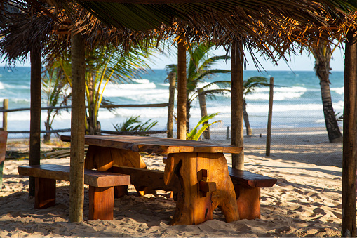Brazilian beach resort scenery