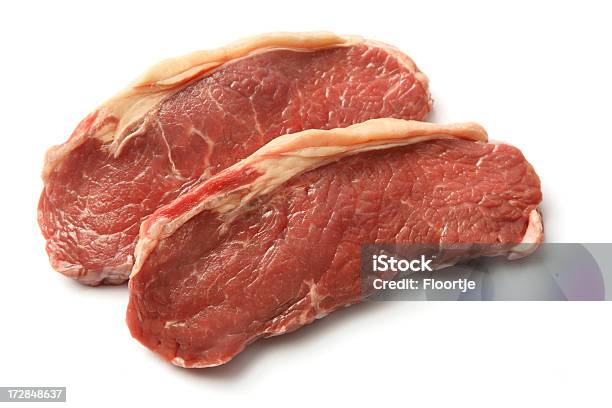 Carne Bistecche Crudi - Fotografie stock e altre immagini di Carne rossa - Carne rossa, Carne, Cibi e bevande