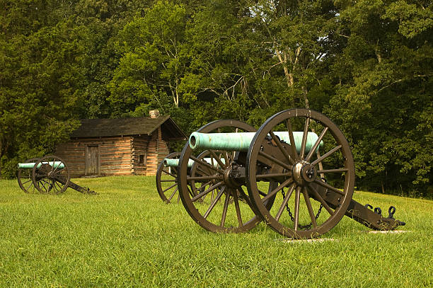 istock Cannon on Civil War Battlefield 172848881