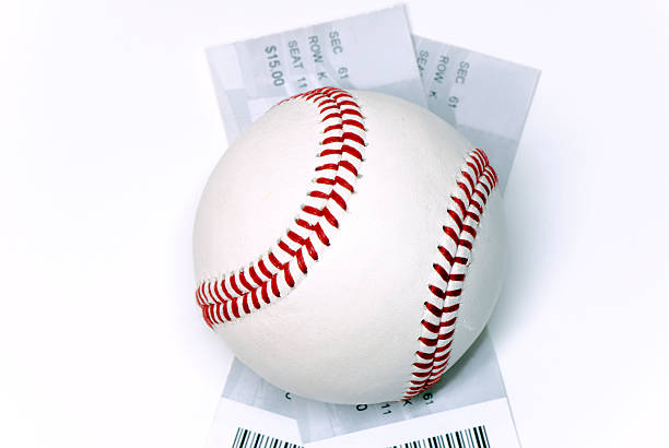 Ticket Series - Baseball 2 stock photo
