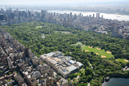Vista aérea de Central Park photo