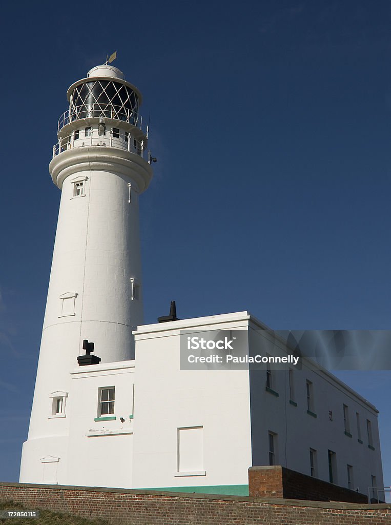 Flamborough Lighthouse "Flamborough Lighthouse, East Yorkshire, England.  Please see my portfolio for other images of Flamborough's lighthouses.Visit my Yorkshire Lightbox for more images from around the county of Yorkshire." Architectural Feature Stock Photo
