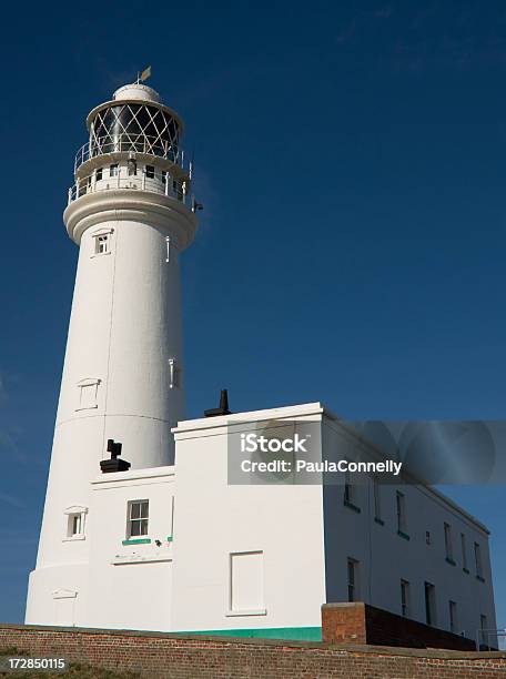 Flamborough Lighthouse Stock Photo - Download Image Now - Architectural Feature, Beach, Beacon