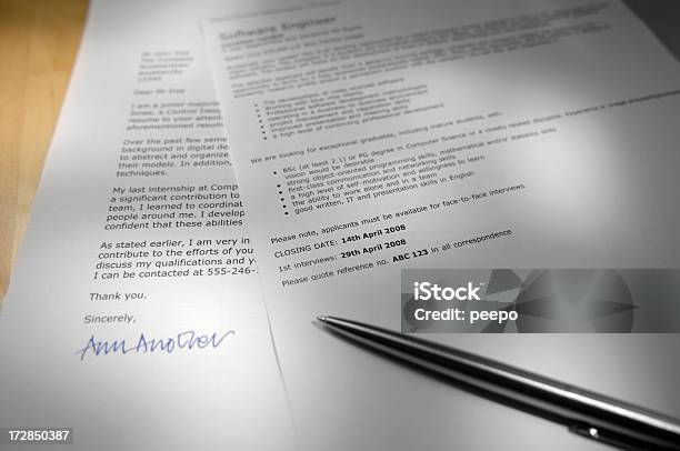 Bewerbung Series Stockfoto und mehr Bilder von Arbeit und Beschäftigung - Arbeit und Beschäftigung, Arbeitslosigkeit, Arbeitspersonal