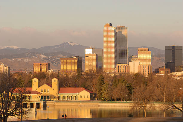 istock Couple walking at Denver City Park 172850560