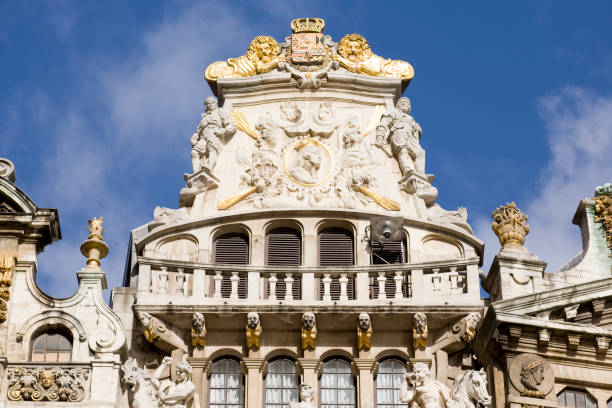 istock Ornate Facade Detail in Brussels 172851053