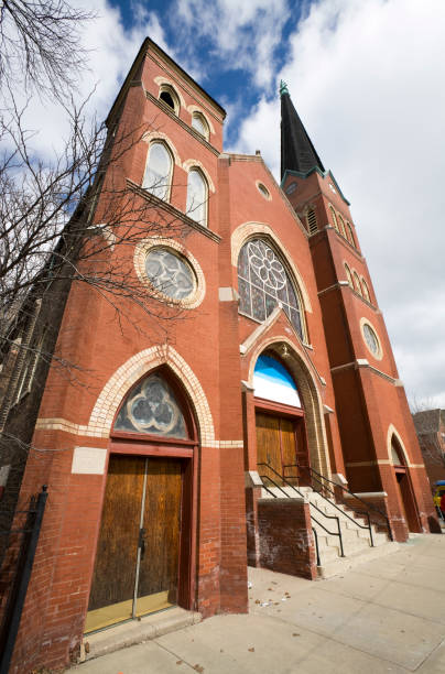 istock Victorian Church in Chicago 172851438