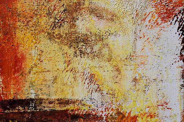istock Abstract painted  red and ocher art backgrounds. 172851889