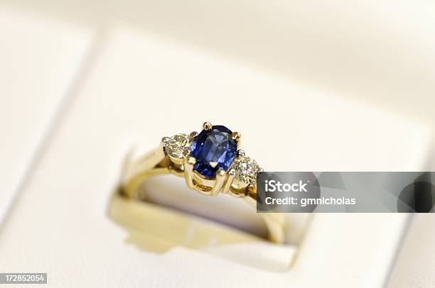 Ring Stockfoto und mehr Bilder von Saphir - Saphir, Blau, Schmuck