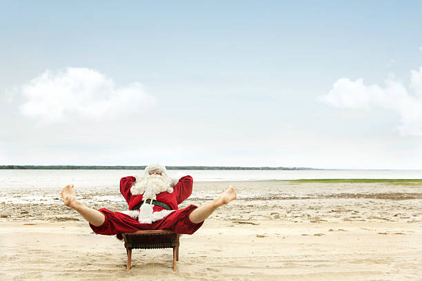 istock Santa Claus in Vacations 172852349