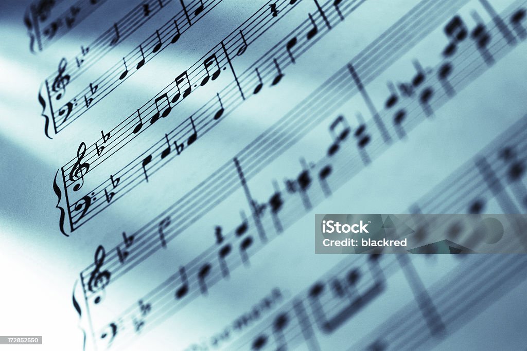 Note musicali - Foto stock royalty-free di Arte, Cultura e Spettacolo