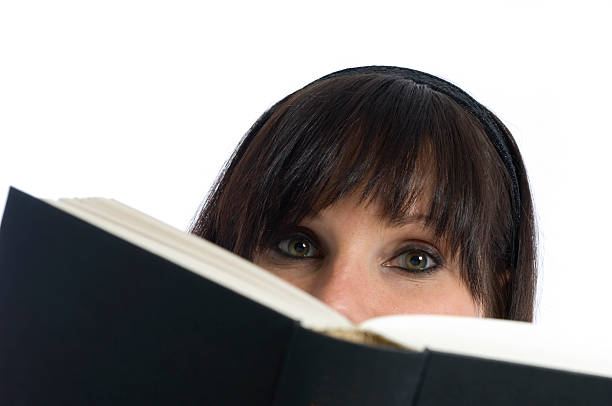 istock Young woman with book 172852752
