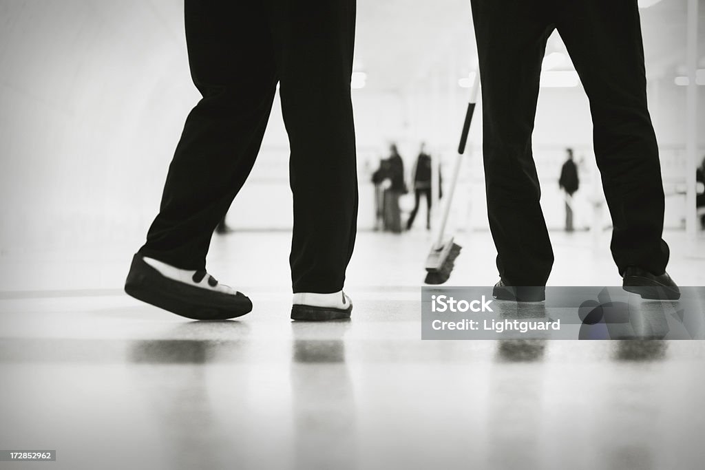 Piernas de curling - Foto de stock de Invierno libre de derechos