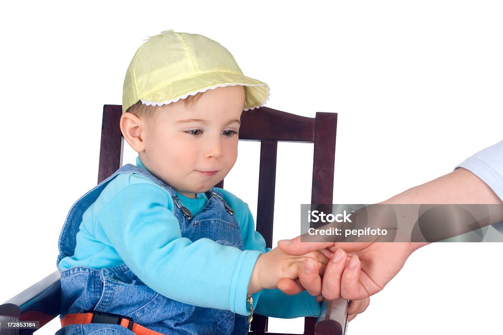 Bébé et homme de main - Photo de Accord - Concepts libre de droits