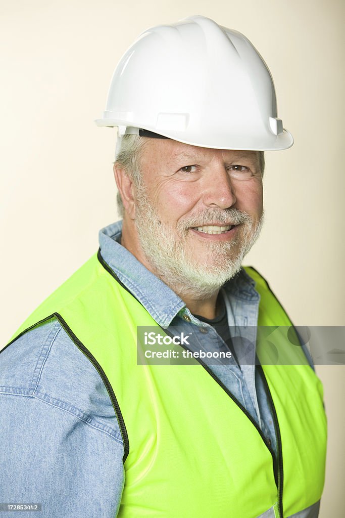 blue Trabalhador de Colarinho-retratos - Foto de stock de 45-49 anos royalty-free