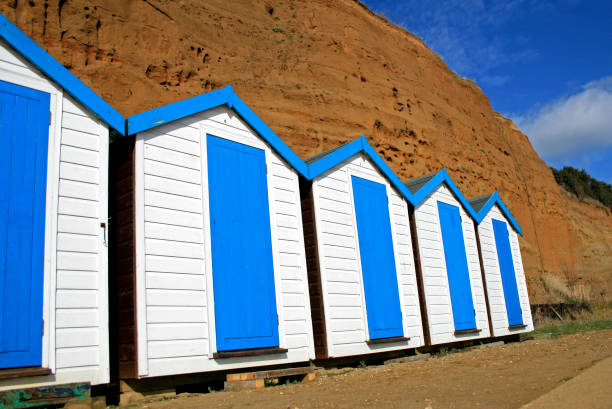 istock Beach Huts on the Isle of Wight 172853474
