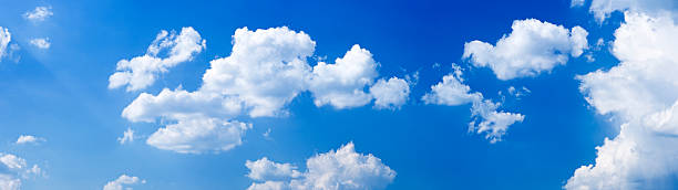 istock The blue sky with white clouds - panorama, 48MPix XXXXL 172853582