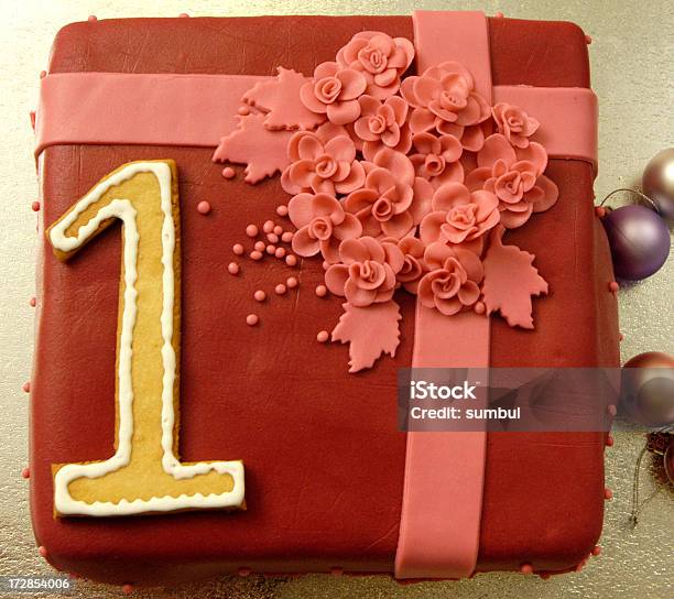첫 번째 생일 케이크 1에 대한 스톡 사진 및 기타 이미지 - 1, 개념, 기념일