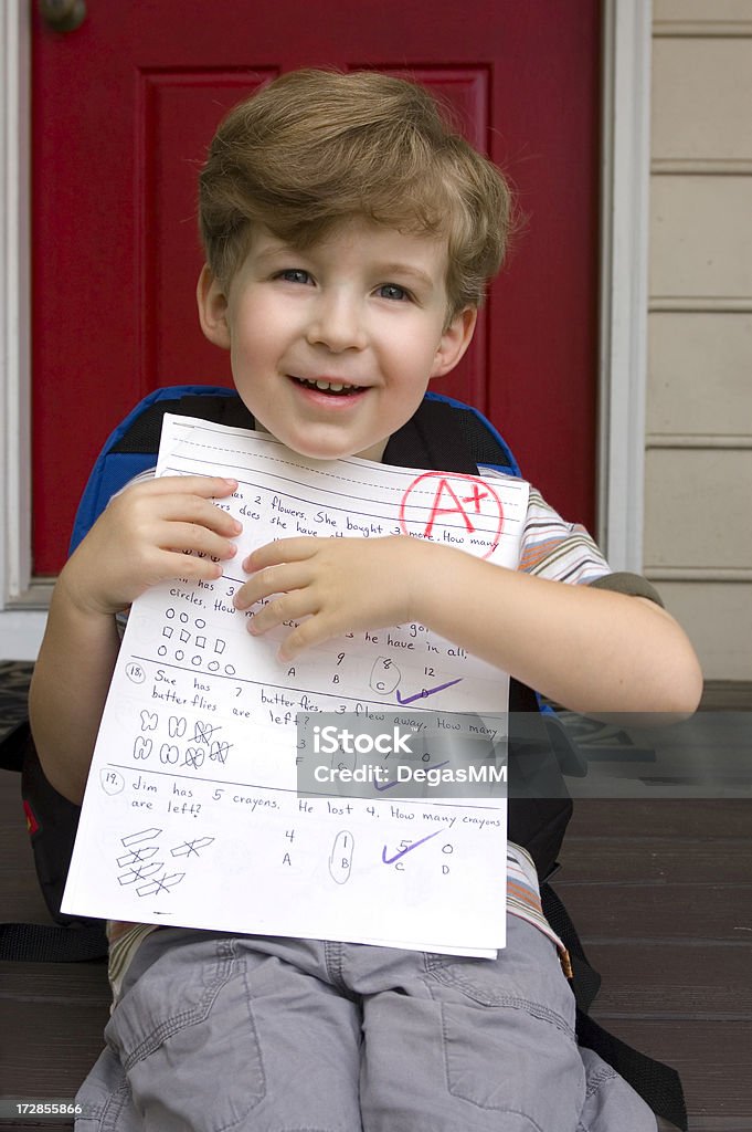 Scuola di successo - Foto stock royalty-free di Allegro