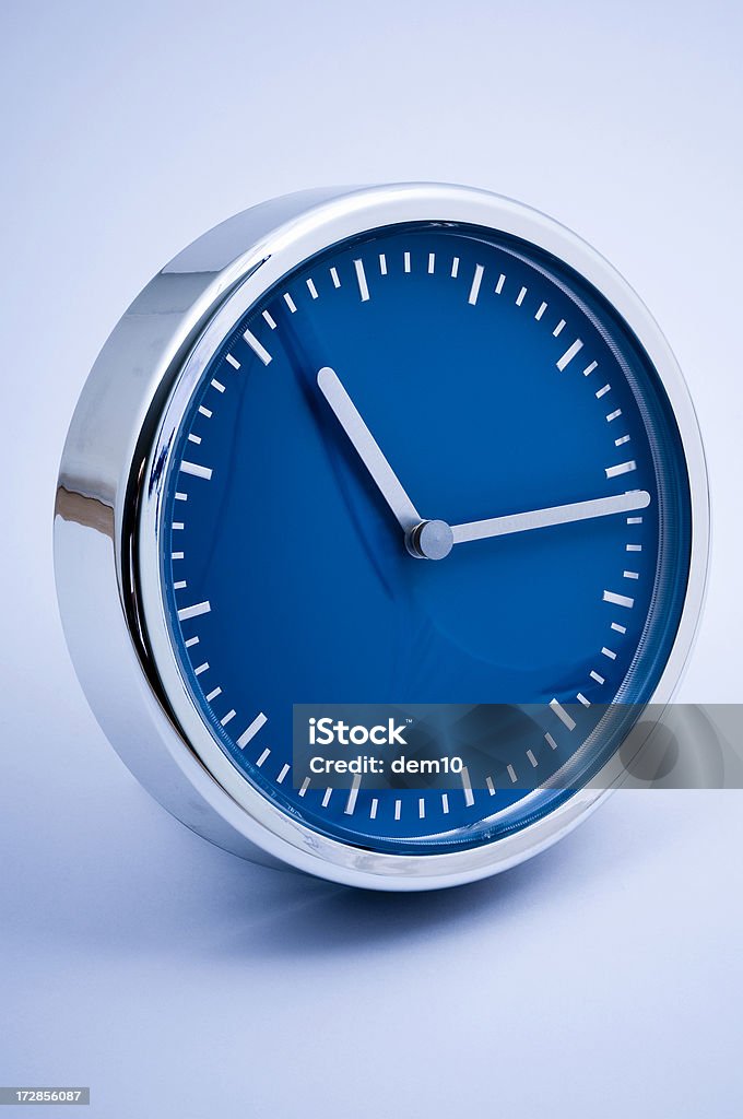 Blue Uhr - Lizenzfrei Blau Stock-Foto