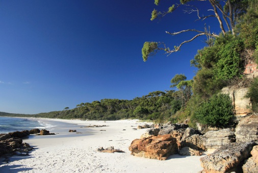 One of the beautiful beaches in Jarvis bay,NSW,Australia