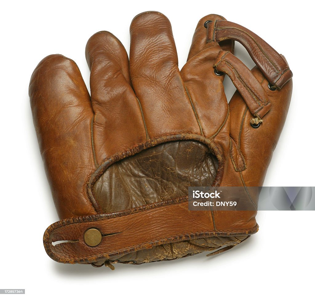 Antikes Baeball Glove - Lizenzfrei Alt Stock-Foto