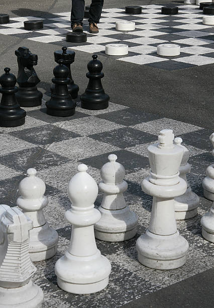 istock checkers and chess in the park 172857729