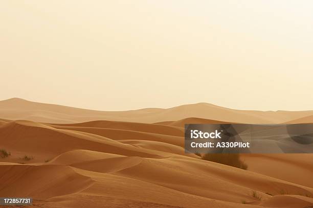 Sunset In The Desert Stock Photo - Download Image Now - Africa, Arabia, Arid Climate