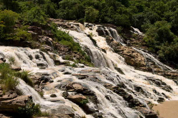 gurara falls - nigeria africa abuja landscape zdjęcia i obrazy z banku zdjęć