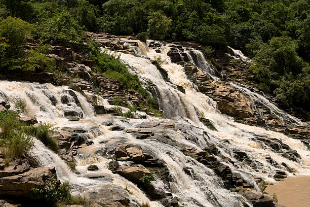 cataratas gurara - nigeria africa abuja landscape imagens e fotografias de stock