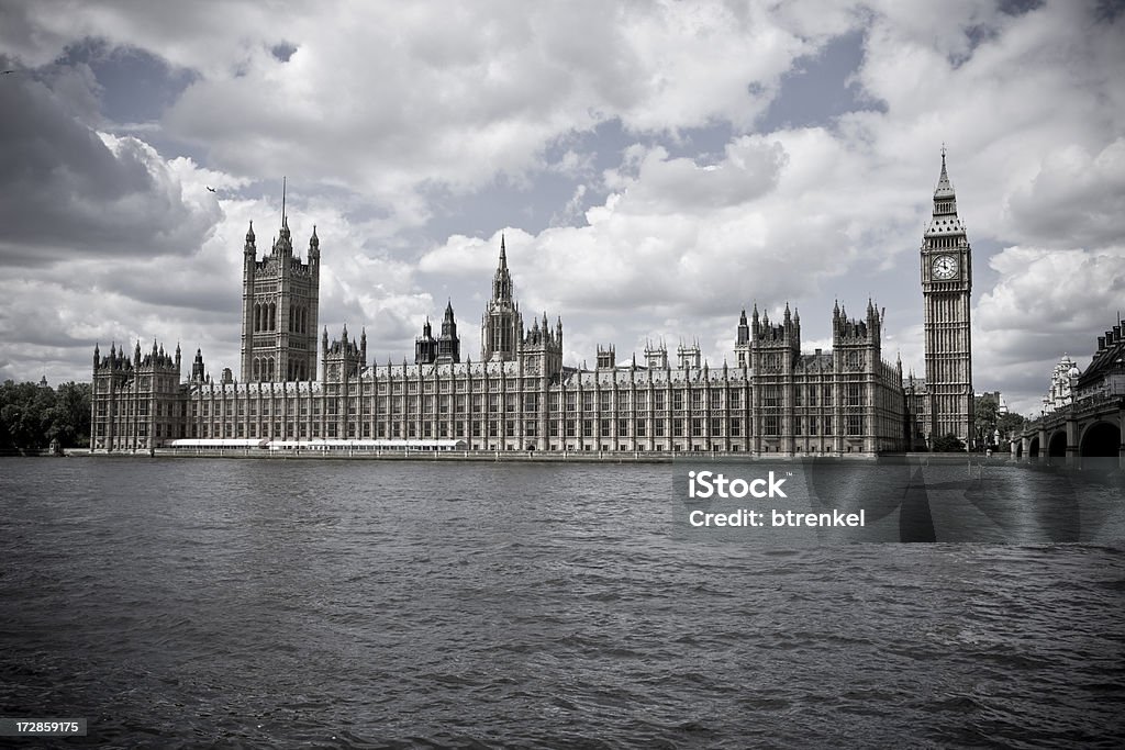 Westminster e il Big Ben a Londra - Foto stock royalty-free di Big Ben