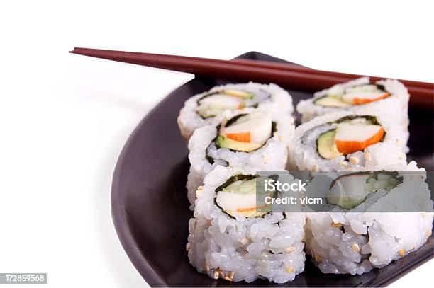 Maki - Fotografias de stock e mais imagens de Comida - Comida, Comida e Bebida, Comida japonesa