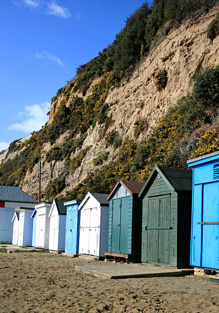 istock Beach Huts on the Isle of Wight 172859698