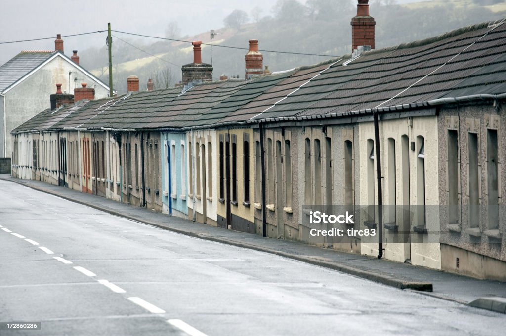 Miners terrazza Cottage - Foto stock royalty-free di Architettura