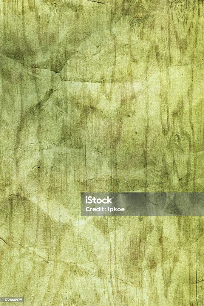 Green Woodgrain Paper Woodgrain texture on wrinkled paper.Similar images: Abstract Stock Photo