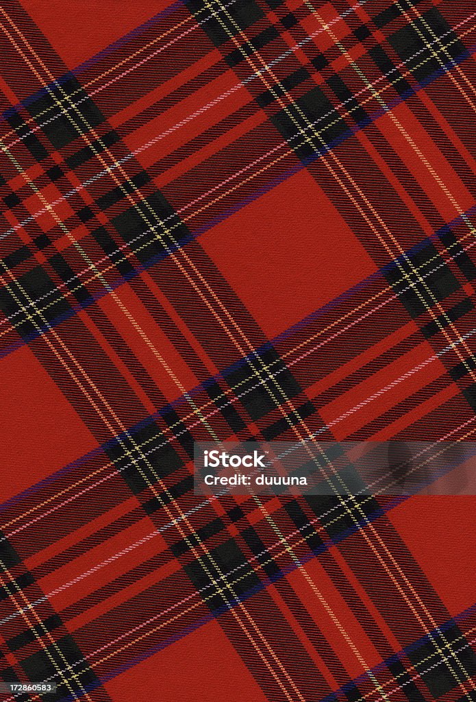 XXL alta resloution tessuto scozzese - Foto stock royalty-free di Materiale tessile