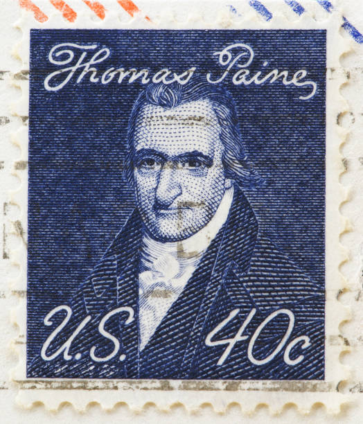 istock Stamp of Thomas Paine 172860885