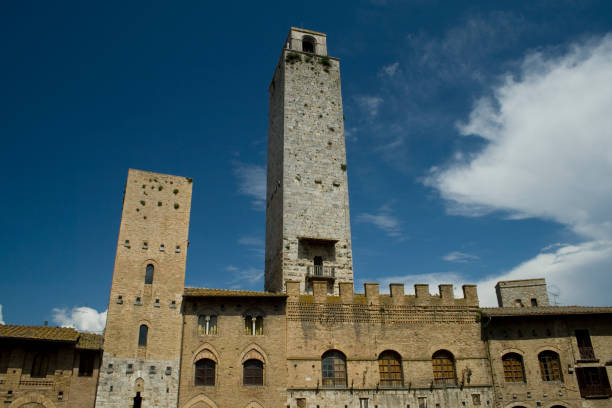 San Gimignano Tuscany Italy stock photo