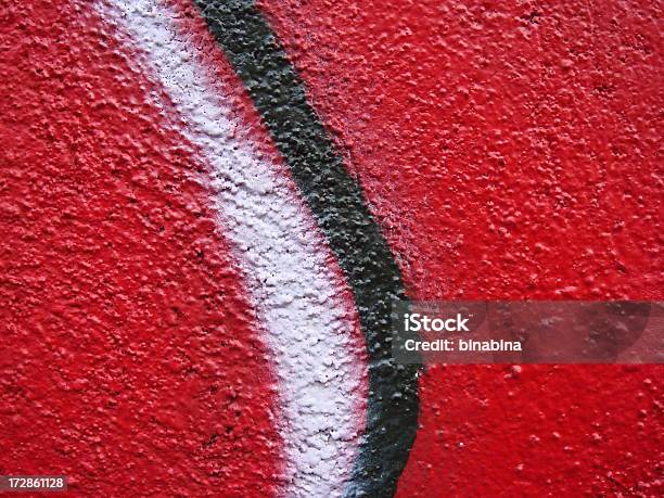Graffiti Grunge Detalle Sobre Rojo Foto de stock y más banco de imágenes de Abstracto - Abstracto, Arte, Arte cultura y espectáculos