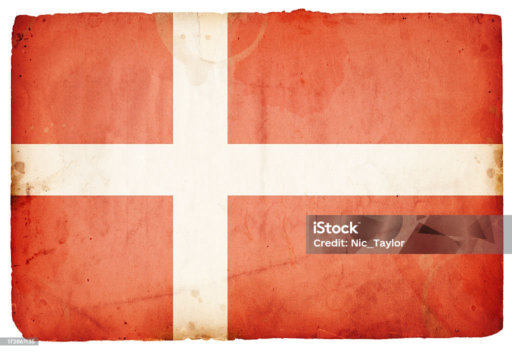 Dinamarca bandera XXXL - Foto de stock de Abstracto libre de derechos