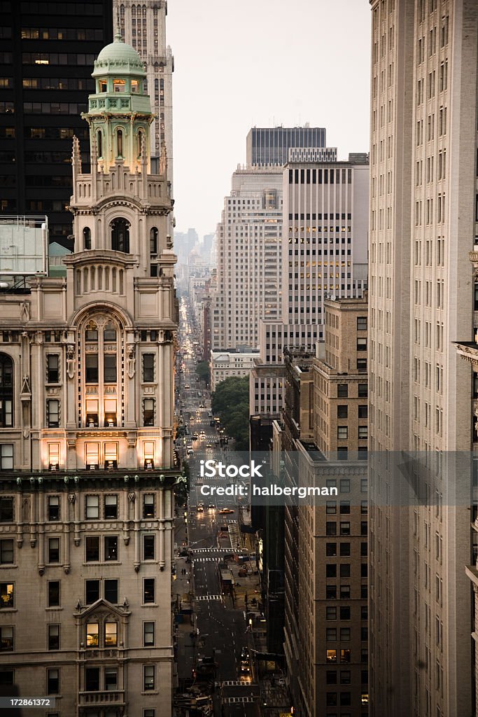 Wall Street/Lower Manhattan - Foto de stock de Wall Street royalty-free