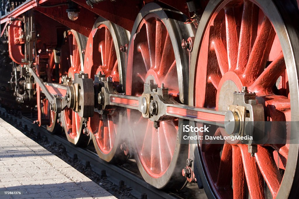 Equipamento de trem - Foto de stock de Locomotiva a vapor royalty-free
