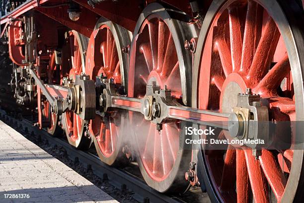 Foto de Equipamento De Trem e mais fotos de stock de Locomotiva a vapor - Locomotiva a vapor, Movimento, Revolução industrial