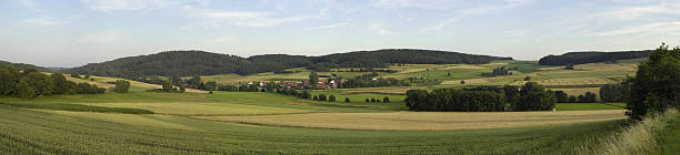istock panorama of small german village 172861412
