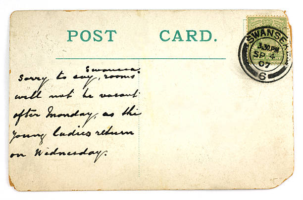 Century Old Postcard Sent from Wales